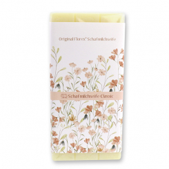 Schafmilchseife Seifentafel 100g 'Blütenzart' mit Motiv 11, Classic 