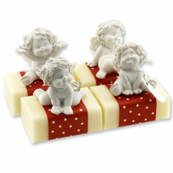 Sheep milk soap 100g decorated with an angel-Igor, Classic 
