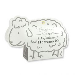 Sheep milk soap 100g, in a sheep paper box, Soap for men 