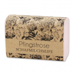 Sheep milk soap 100g "blühendes Erwachen", Peony 