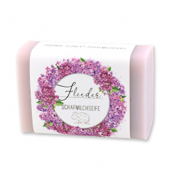 Sheep milk soap 100g 'Einzigartige Augenblicke', Lilac 