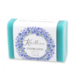 Sheep milk soap 100g 'Einzigartige Augenblicke', Corn flower 