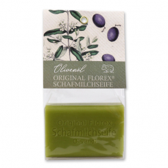 Sheep milk soap 100g in a cellophane bag, Olive Oil 