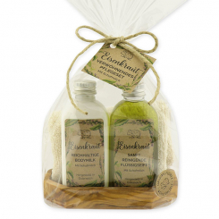 Care set - bodymilk 75ml and liquid soap 75ml "feel-good time", Verbena 