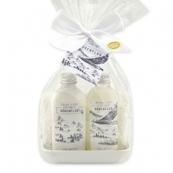 Care set 4 pieces in a cellophane bag "Höhenflug", Edelweiß 