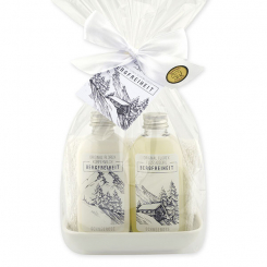 Pflegeset 4-teilig in Cello "Bergfreiheit", Schneerose 