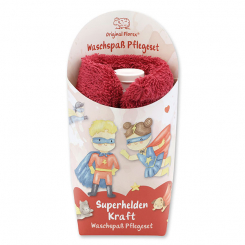 Waschspaß Pflegeset 2-teilig "Superhelden Kraft", Beerentraum 