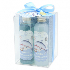 Washing fun care set 4 pieces "Sanftes Meeresrauschen", Cloud breeze 