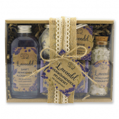 Gift set 4 pieces "feel-good-time", Lavender 