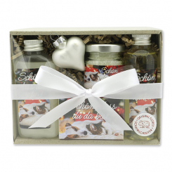 Gift set 4 pieces "Schön, dass du da bist", Classic 