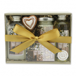 Geschenkset 4-teilig "Herzliche Grüße zum Fest", Classic 