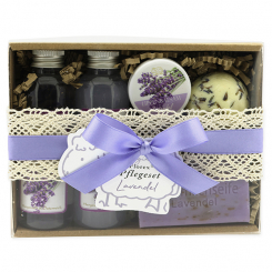 Geschenkset 5-teilig, Lavendel 