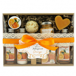 Gift set 9 pieces, Orange 