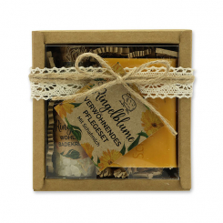 Gift set 2 pieces "feel-good-time", Marigold 