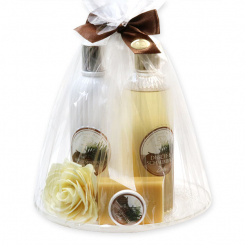 Care set 5 pieces in a cellophane bag, Swiss pine 