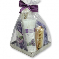 Care set 5 pieces in a cellophane bag, Lavender 