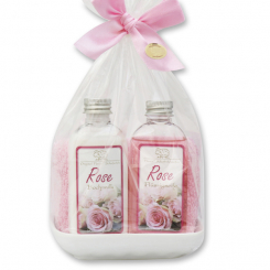 Care set 4 pieces in a cellophane bag, Rose Diana 
