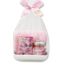 Pflegeset 4-teilig in Cello, Rose Diana 