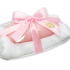 Soap set 3 pieces in a cellophane bag, Peony 