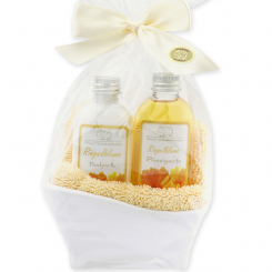 Mini Badewannen Set 4-teilig in Cello, Ringelblume 