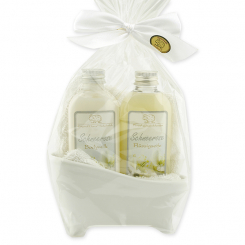 Mini Badewannen Set 4-teilig in Cello, Schneerose 