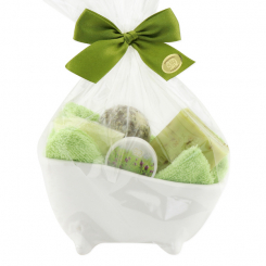 Wellness set 6 pieces in a cellophane bag, Verbena 