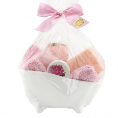 Wellness set 6 pieces in a cellophane bag, Peony 