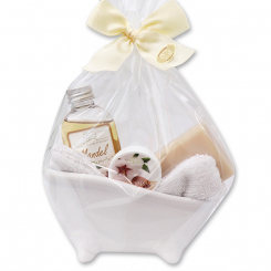 Wellness Set 5-teilig in Cello, Mandel 