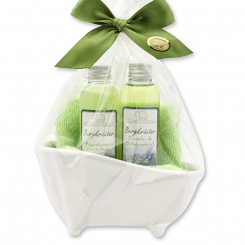 Wellness set 4 pieces in a cellophane bag, Mountain herbs 
