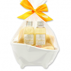 Wellness set 4 pieces in a cellophane bag, Marigold 