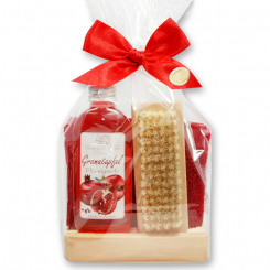 Care set, Pomegranate 