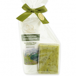 Care set 2 pieces in a cellophane bag, Mountain herbs 