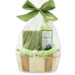 Care set 4 pieces in a cellophane bag, Mountain herbs 