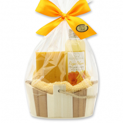 Care set 4 pieces in a cellophane bag, Marigold 