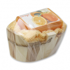 Pflegeset 3-teilig, Orange 