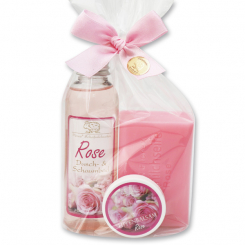 Care set 3 pieces in a cellophane bag, Rose Diana 