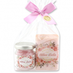 Pflegeset 2-teilig "Alles Liebe", Wildrose 