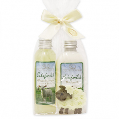 Gift set with felt sheep, Classic 