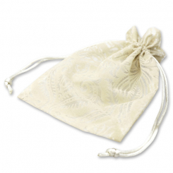 Samtsackerl groß 17x12cm creme 