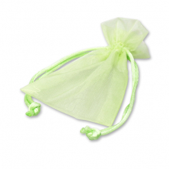 Organzasackerl mini 10x7cm hellgrün 