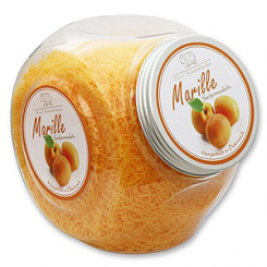 Schafmilchseife Seifennadeln in Dose 1kg, Marille 