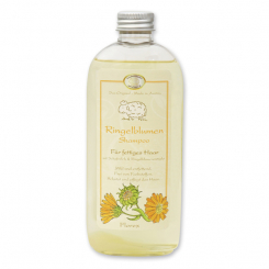 Ringelblumenshampoo mit biologischer Schafmilch 250ml, für fettiges Haar 