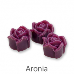 Sheep milk soap rose 'Florex' 7g, Aronia 