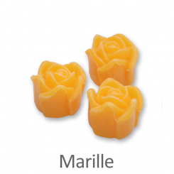 Schafmilchseife Rose 'Florex' mini 7g, Marille 