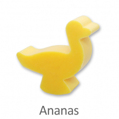 Schafmilchseife Ente stehend 68g, Ananas 
