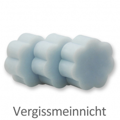 Sheep milk soap flower 20g, Forget-Me-Not 