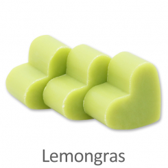 Sheep milk soap heart mini 8g, Lemongrass 