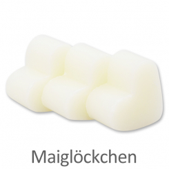 Schafmilchseife Herz mini 8g, Maiglöckchen 