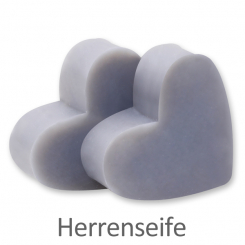 Schafmilchseife Herz mittel 23g, Herrenseife 