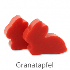 Sheep milk soap rabbit mini flat 20g, Pomegranate 